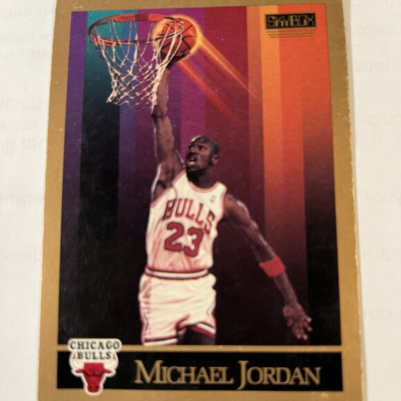 Michael Jordan Other - Michael Jordan Basketball #23 Chicago Bulls Vintage Card on Front-Back MJ Golf